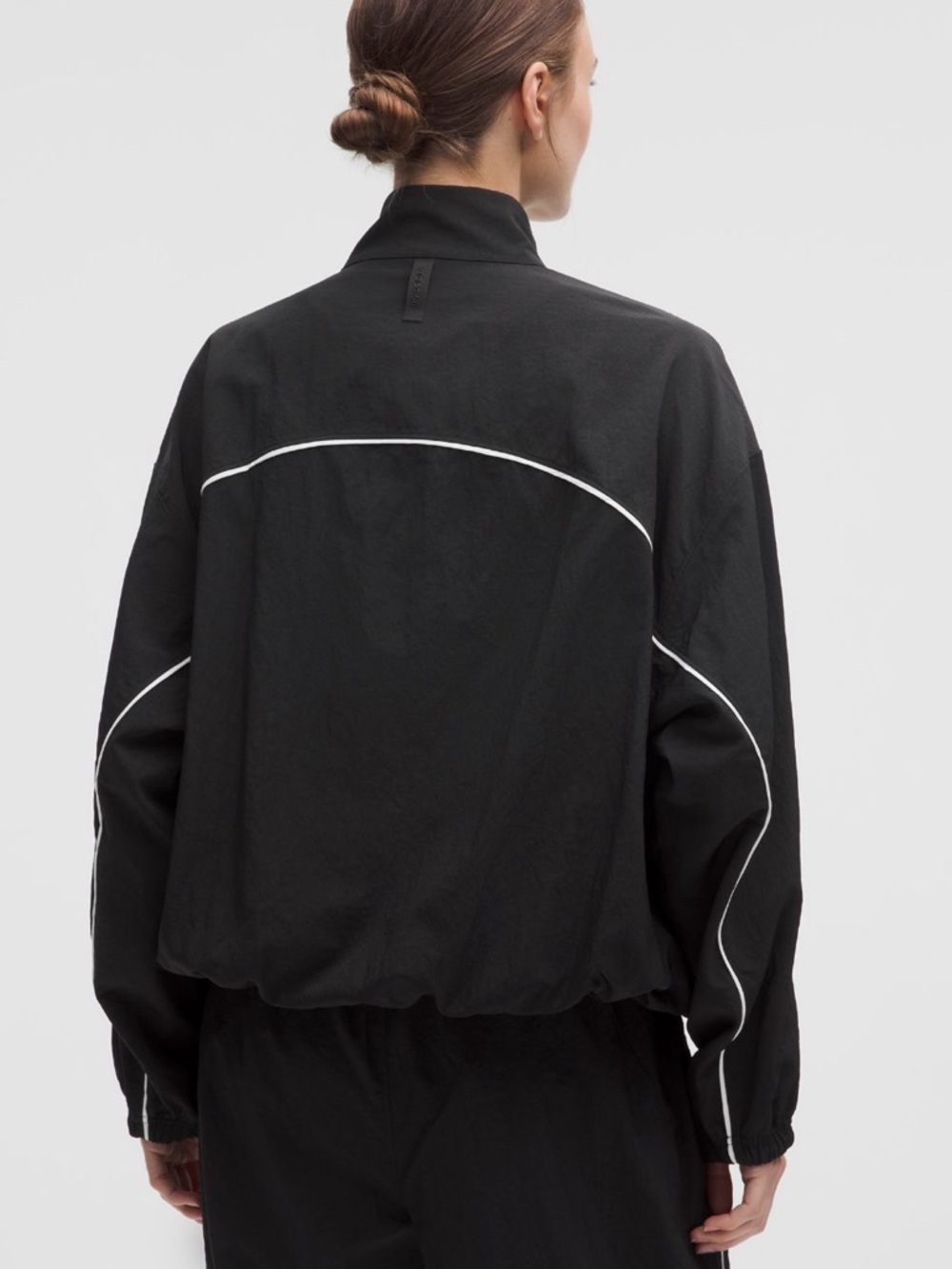 EUC license to train woven oversized jacket black/white size small lululemon - Picture 11 of 16
